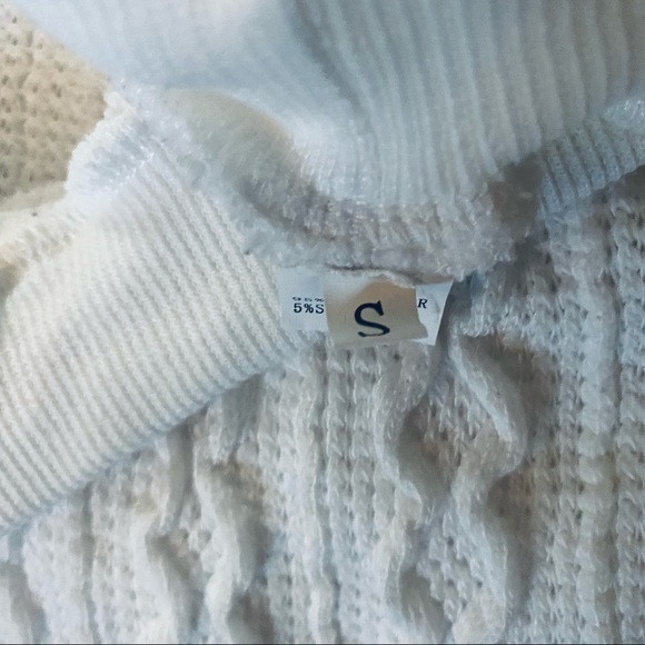 Cream Shorts & Cropped Sweater Knit Set - Picture 11 of 13